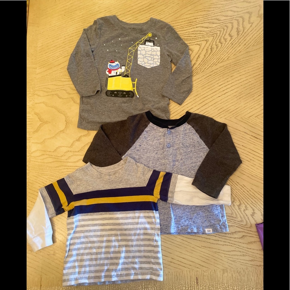 Toddler long sleeves